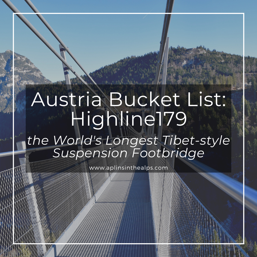 Austria Bucket List: Highline 179, the world's longest Tibet-style suspension footbridge
