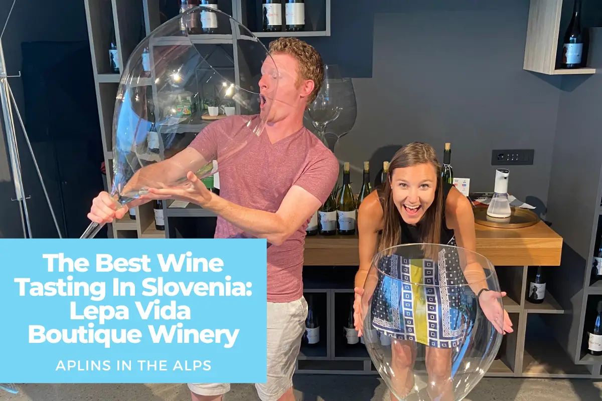 The Best Wine Tasting In Slovenia: Lepa Vida Boutique Winery Aplins in the Alps travel Europe