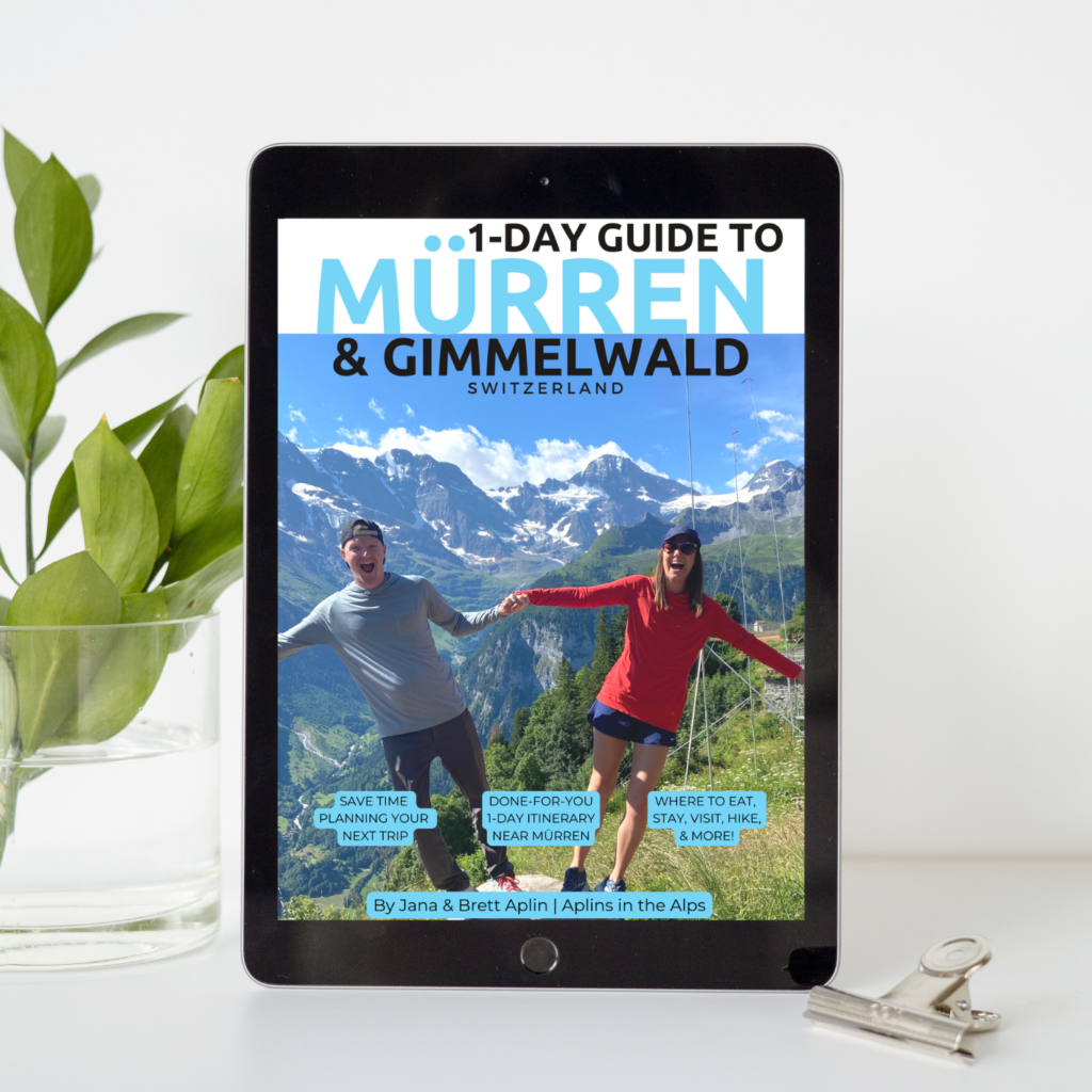 1-day guide near Mürren Switzerland and Gimmelwald Switzerland by Aplins in the Alps