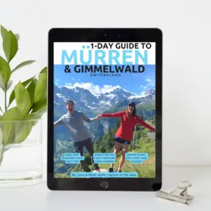 buy the 1-day guide to Murren Switzerland and Gimmelwald Switzerland by Aplins in the Alps