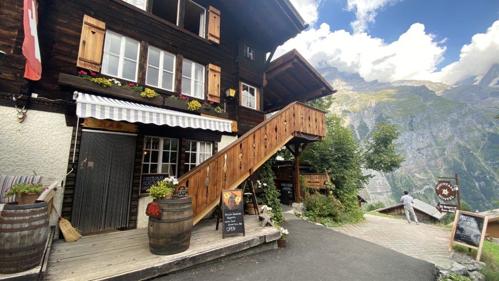 pension gimmelwald things to do near lauterbrunnen by aplins in the alps