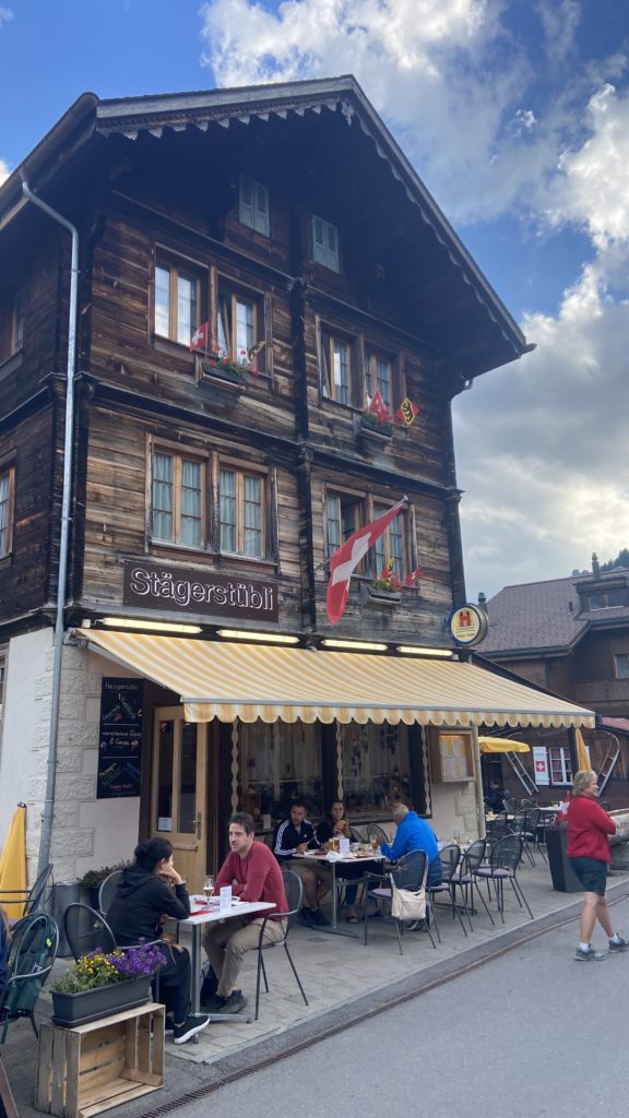 stägerstübli restaurant in murren where to eat in murren switzerland food aplins in the alps
