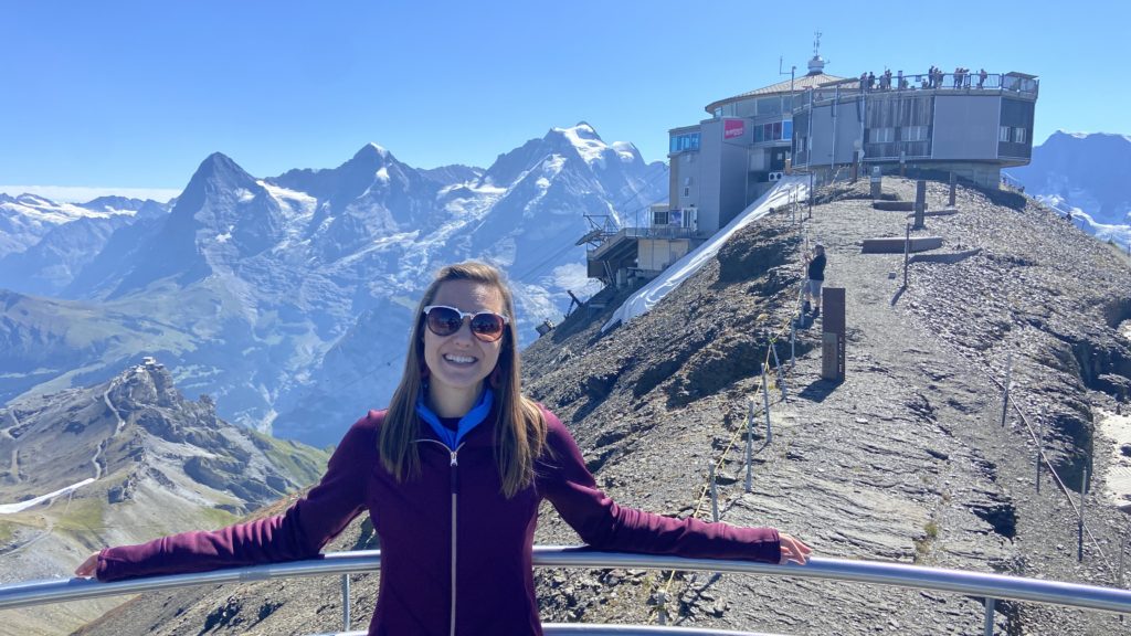 Aplins in the Alps at Schilthorn Piz Gloria Switzerland James Bond On Her Majesty's Secret Service