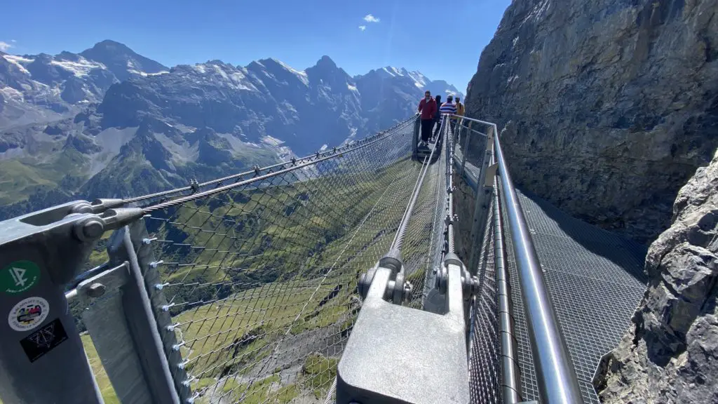Birg Thrill Walk in Birg Switzerland near Jungfrau by Aplins in the Alps