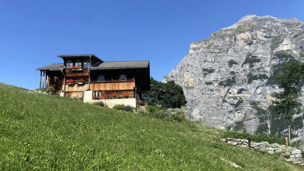 gimmelwald switzerland swiss village in the swiss alps aplins in the alps