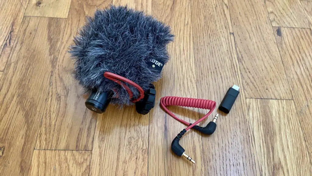 Rode VideoMicro youtube microphone for videos aplins in the alps