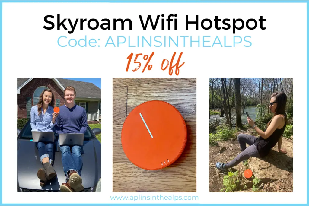 Skyroam Wifi Hotspot discount code aplinsinthealps