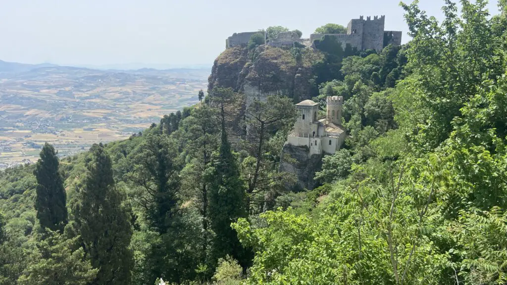 erice castle aplins in the alps