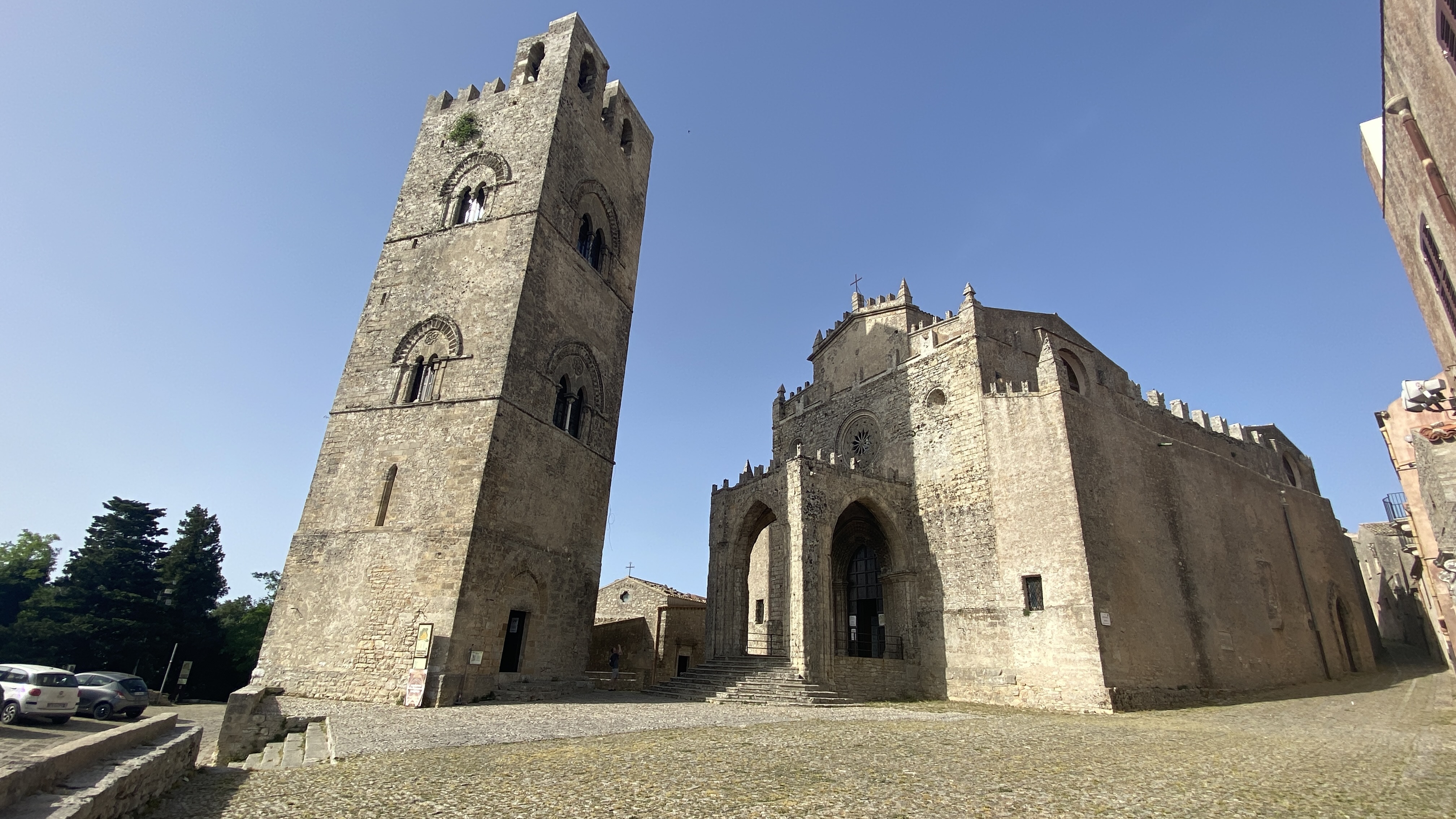 erice chiesa madre aplins in the alps