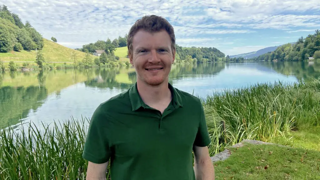 Brett at Rotsee in Lucerne Switzerland