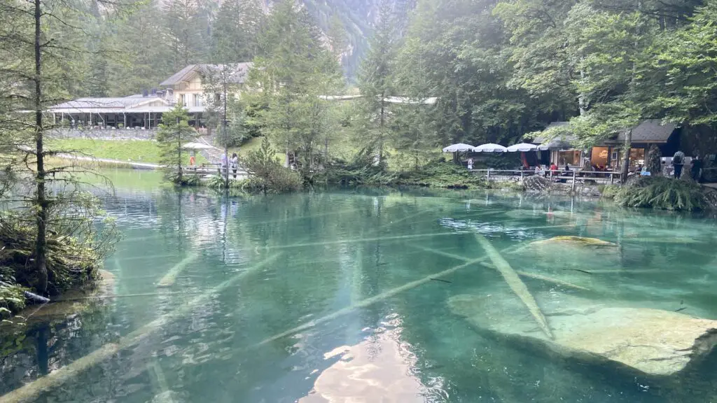 Blausee, Switzerland blue swiss lake