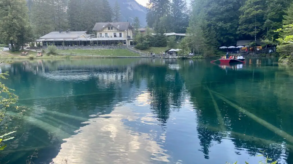Lake Blausee near Kandersteg