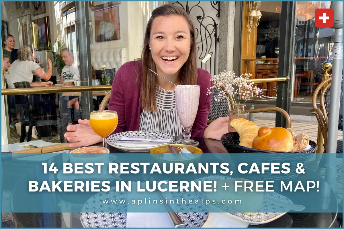 14 best restaurants, cafes & bakeries in Lucerne! + Free map! by aplins in the alps