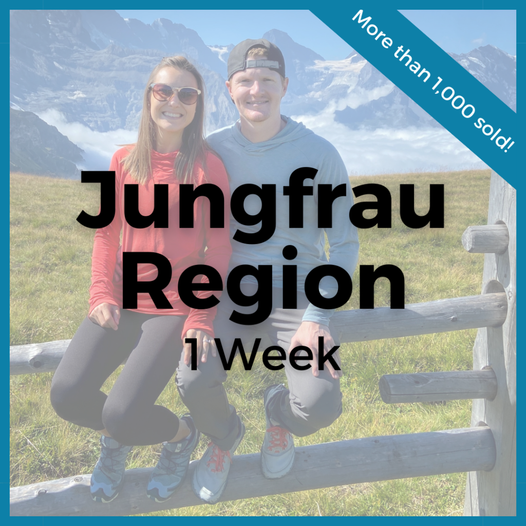 more than 1000 sold! 1 week guide to the jungfrau region by aplins in the alps