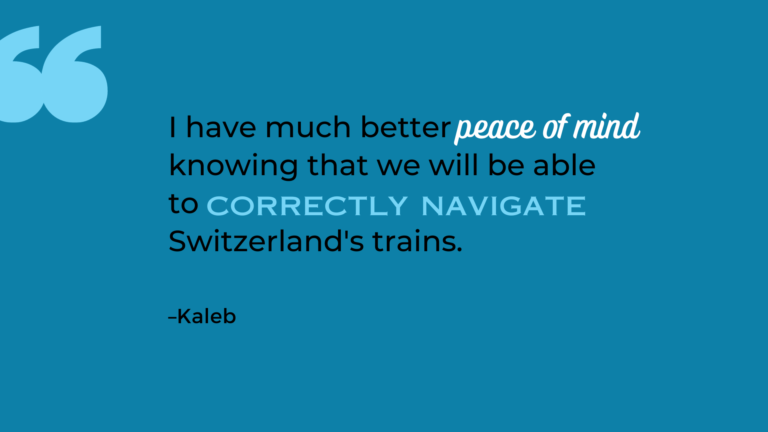 Traveler testimonial