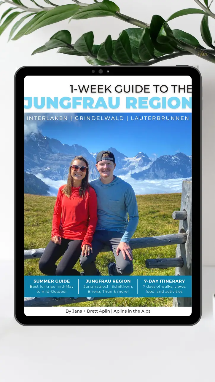 1 week Guide to the Jungfrau Region image