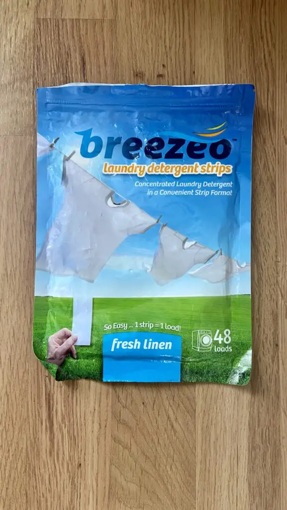 breezeo laundry detergent sheets