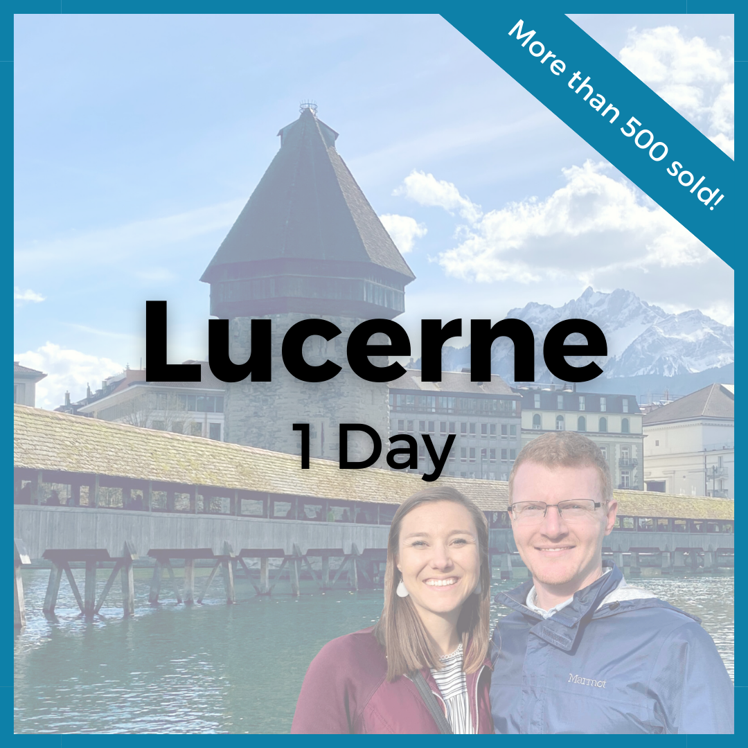 1 Day City Guide to Lucerne Switzerland by Aplins in the Alps