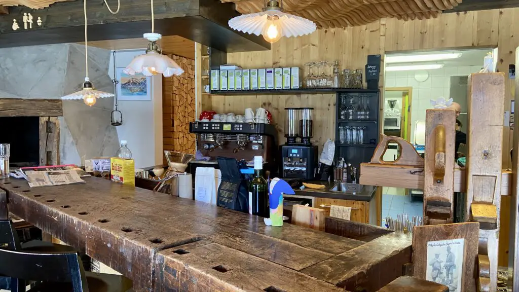coffee bar at cafe 3692 grindelwald