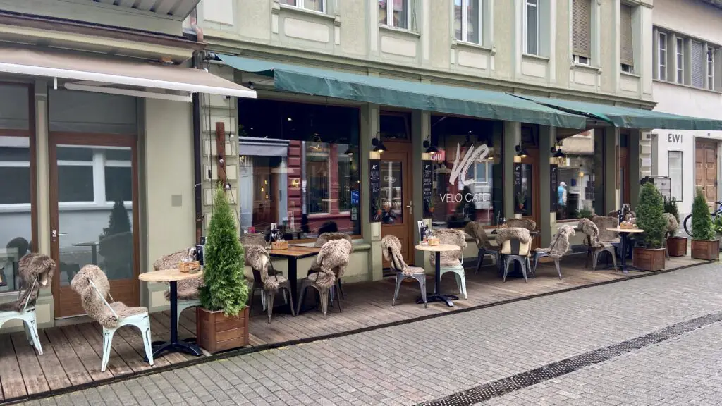 velo cafe in interlaken switzerland