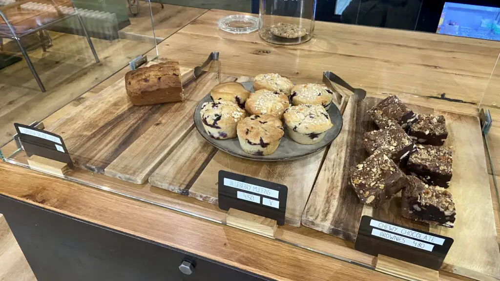 vegan desserts at velo cafe interlaken