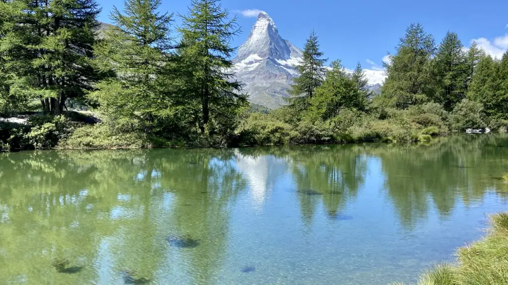 five lakes hike grindjisee lake zermatt