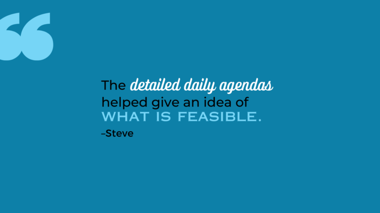 Testimonial quote about Zermatt guide