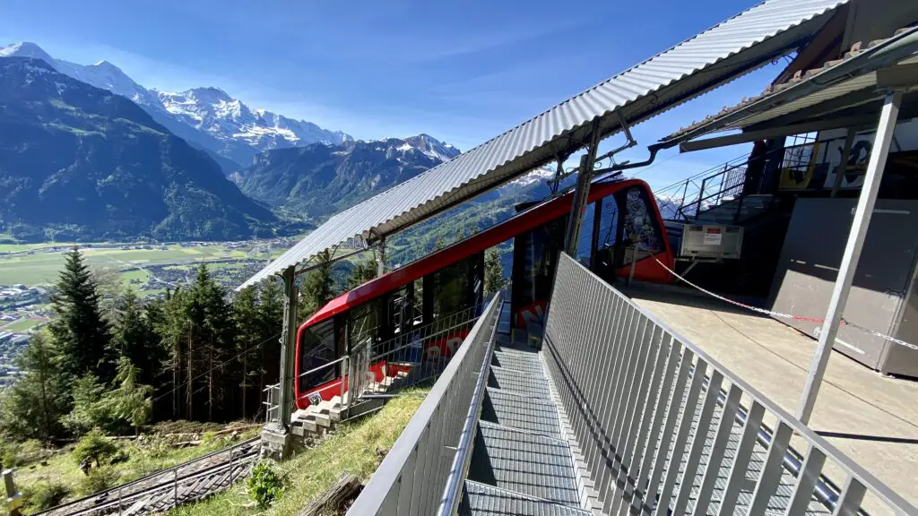 harder kulm funicular upper station