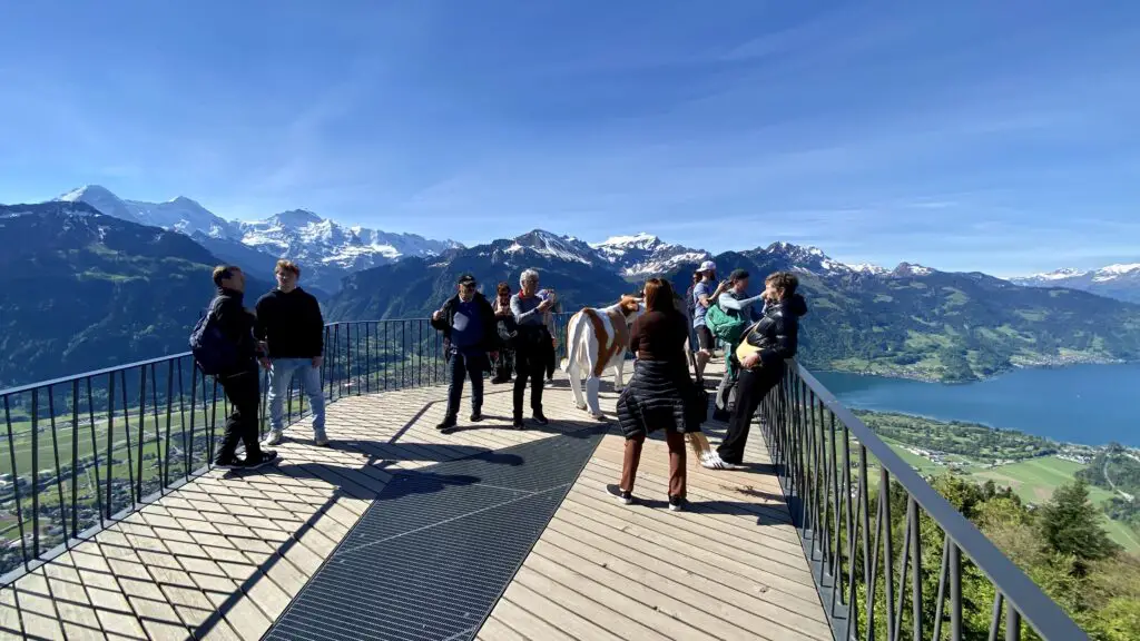 harder kulm open air panoramic bridge view point