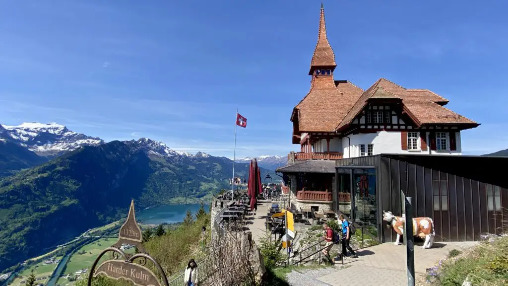 view of harder kulm from the harder kulm plahground