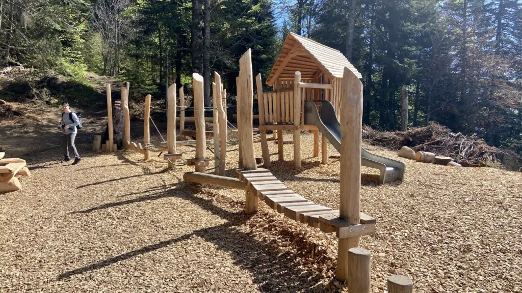 harder kulm playground balancing playground for kids near interlaken