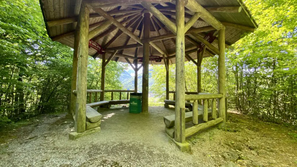 hohbuhl pavillion above interlaken near harder kulm