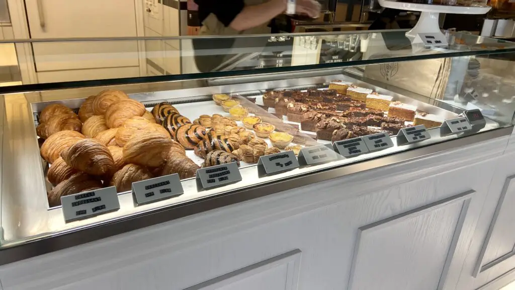 breads and cakes at qraftwerk bakery grindelwald switzerland