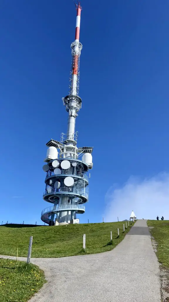 tower at rigi kulm switzerland