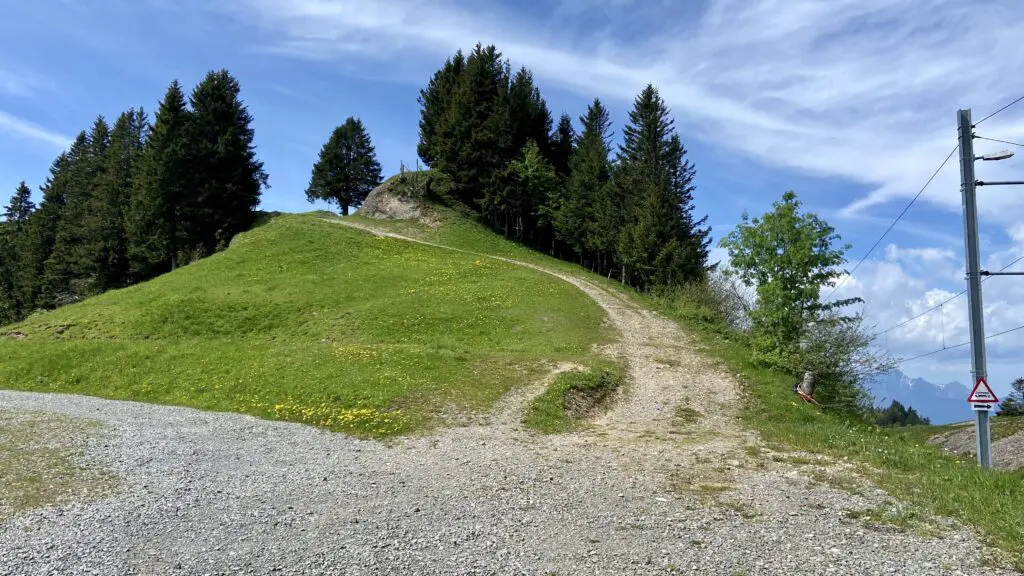 climb on the rigi rotstockweg hike