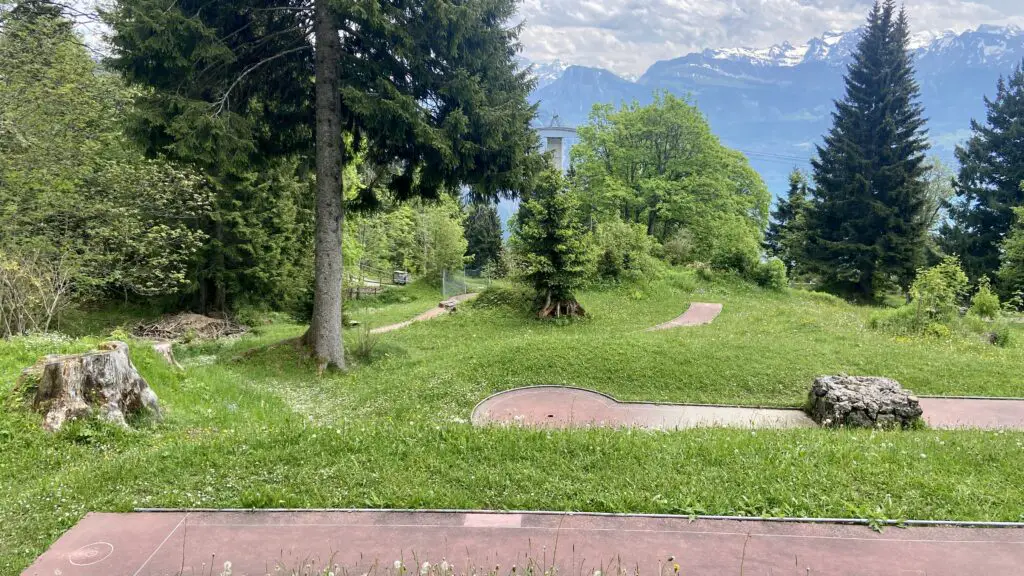 mini gold at rigi kaltbad switzerland