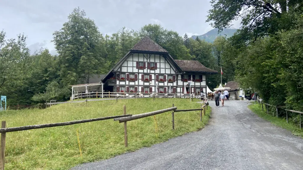 historical swiss homes at ballenberg outdoor museum brienz switzerland