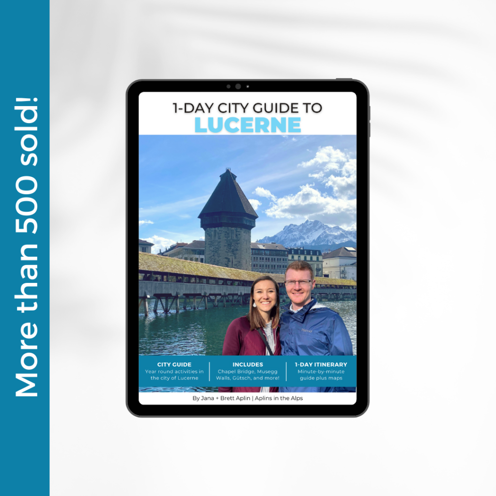 1 Day City Guide to Lucerne Switzerland more than 500 sold by Aplins in the Alps