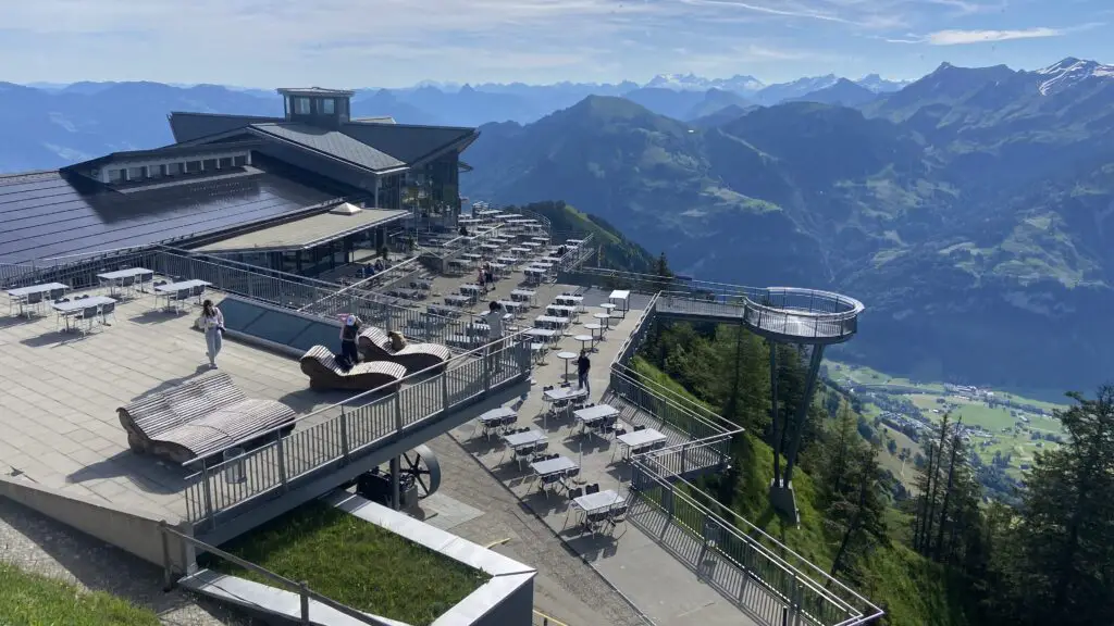 Stanserhorn restaurant and viewing pod