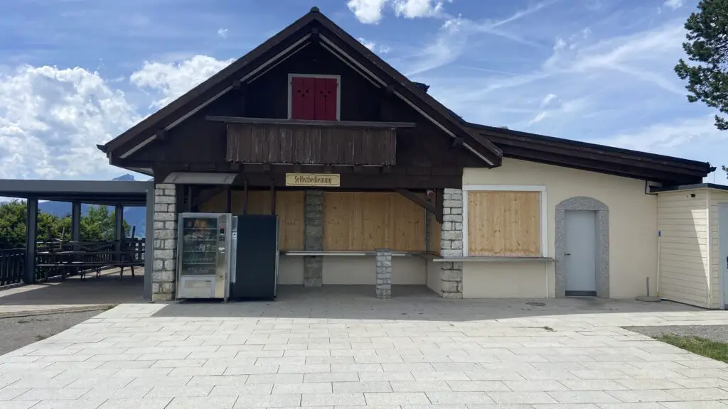 Restaurant at the top of the Hammetschwand Lift at Bürgenstock Resort