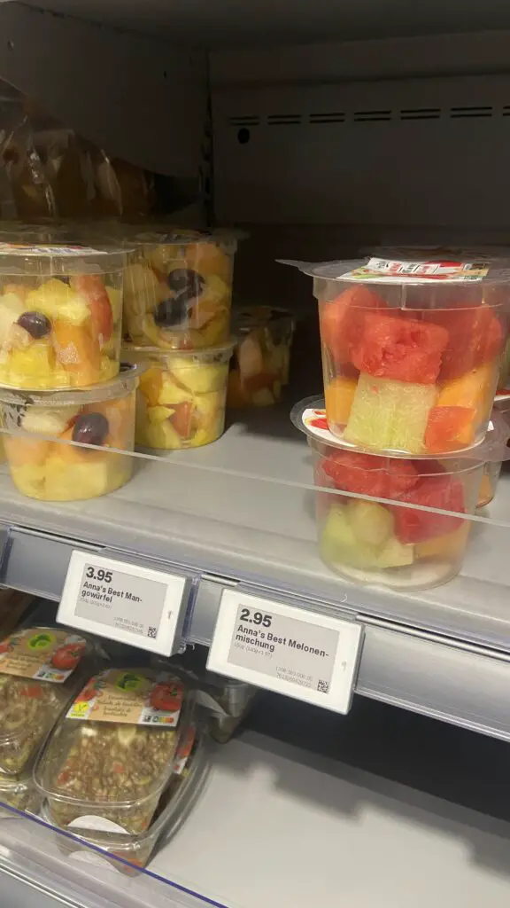 fruit salad from migros switzerland