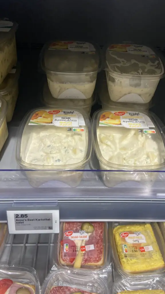 potato salad from migros switzerland