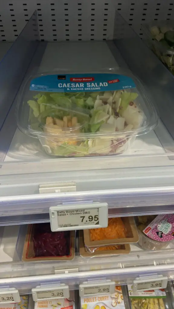 caesar salad from coop switzerland