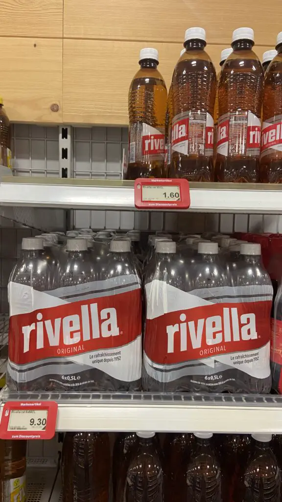 rivella from coop swiss grocery store