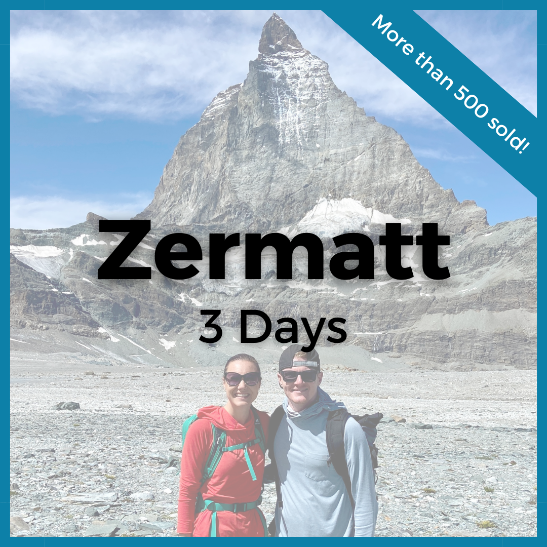 3 Day Guide to Zermatt Switzerland more than 500 sold by Aplins in the Alps