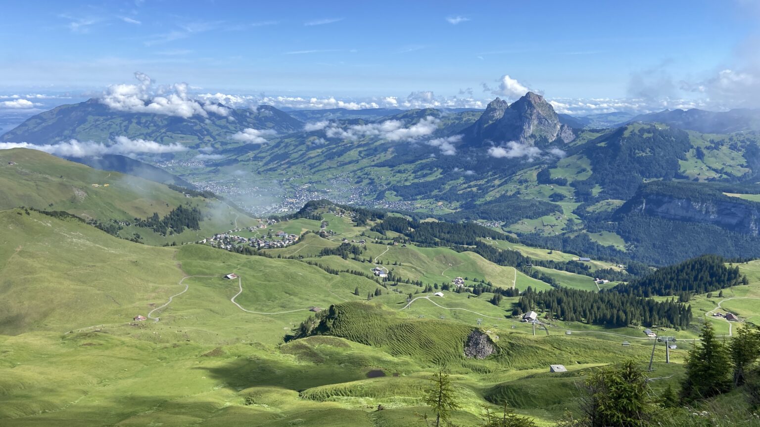 Stoss Ridge Stoos Ridge Hike in Switzerland | Klingenstock to Fronalpstock | Day ...