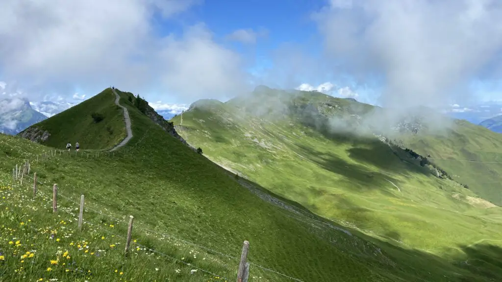 stoos ridge hike most beautiful hike in switzerland