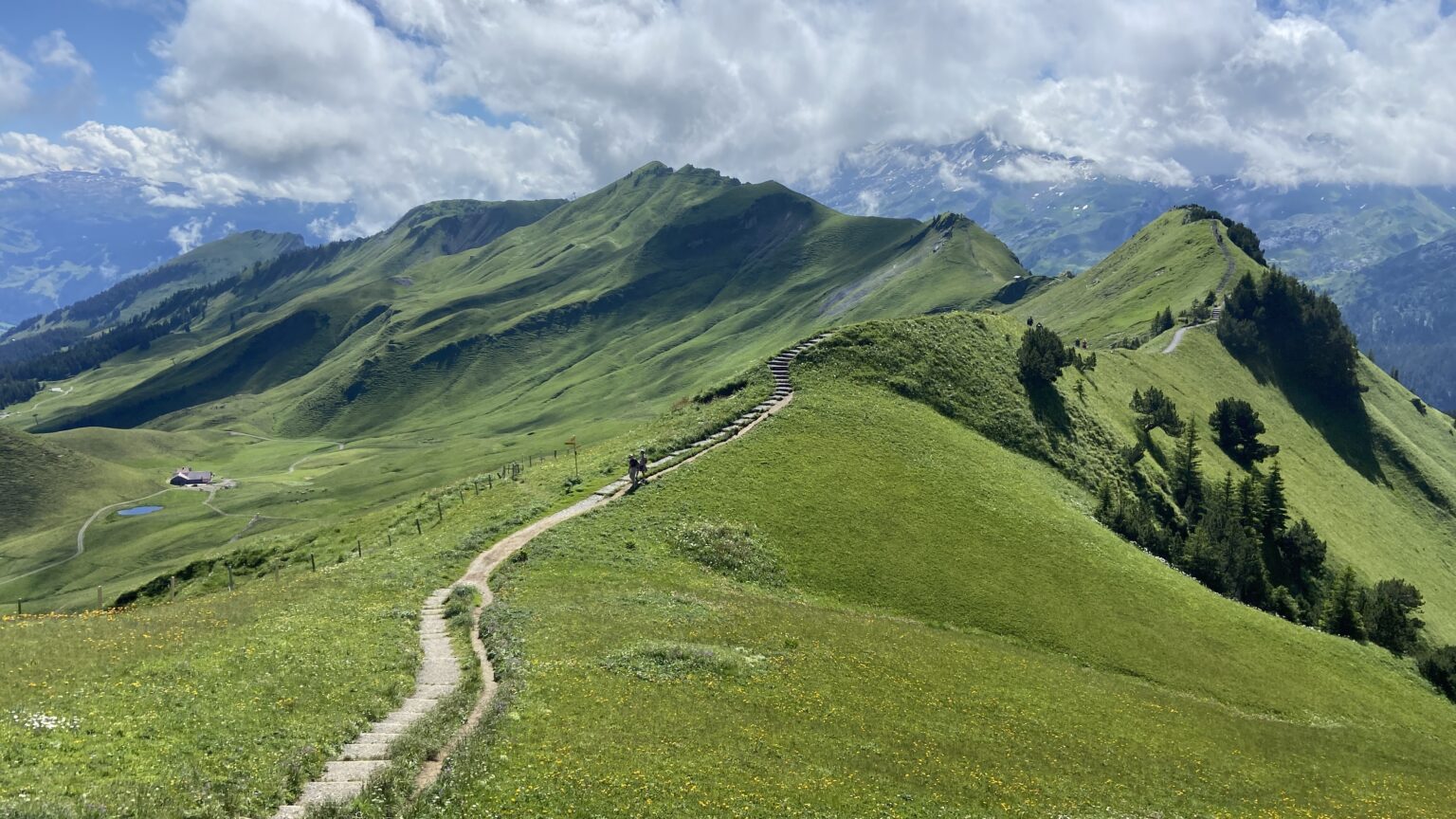 Stoss Ridge Stoos Ridge Hike in Switzerland | Klingenstock to Fronalpstock | Day ...