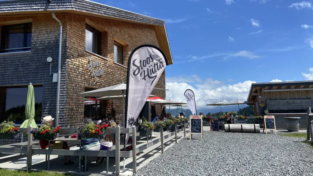 stoos hütta restaurant in stoos switzerland