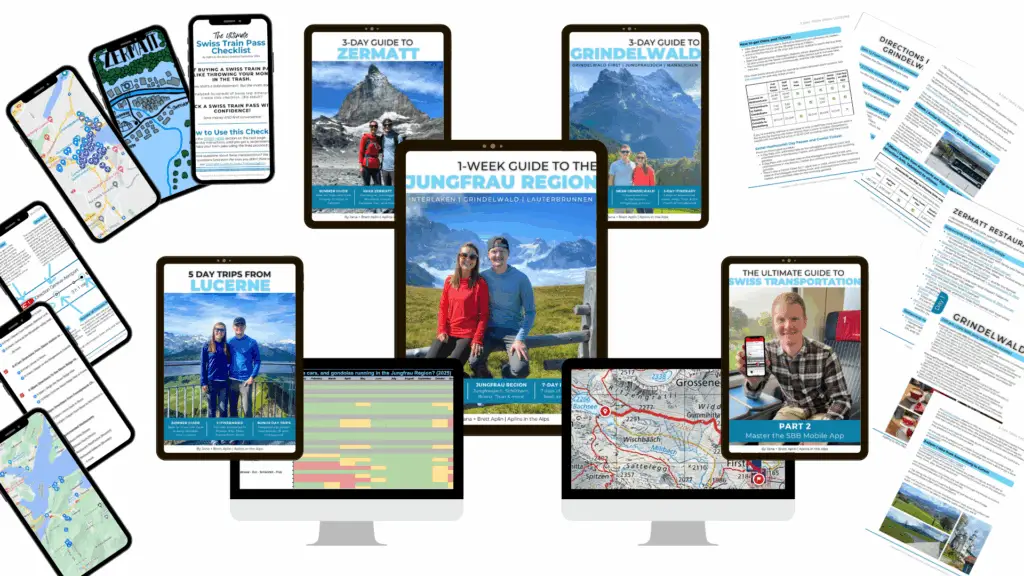 Swiss Travel Guides by Aplins in the Alps travel Switzerland with confidence